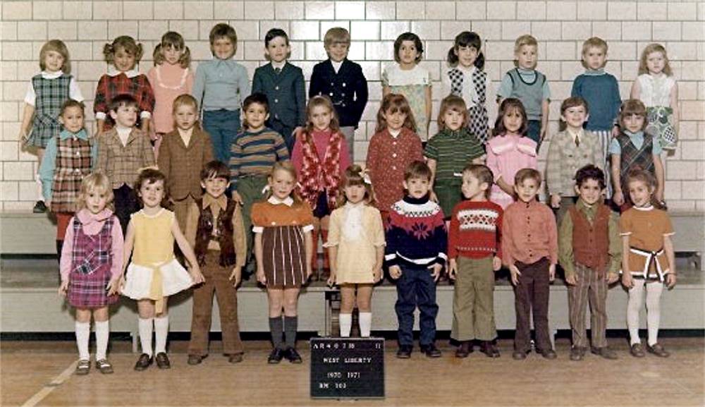 West Liberty Elementary School Kindegarten Class - 1970/71