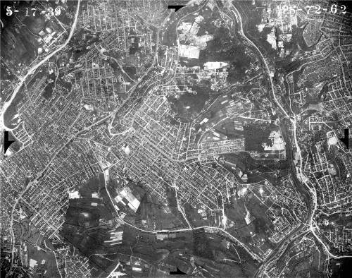 Aerial View of Brookline - 1939